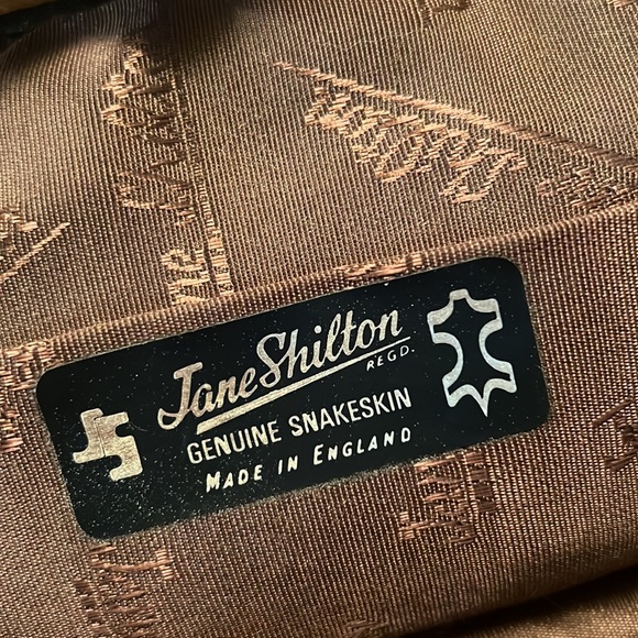 Vintage Snake Skin Clutch Purse - Picture 11 of 15